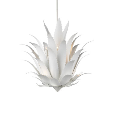 Agave 9 Light Chandelier 28 x 26.75 Inches Wide by Currey Company - 9000-1263