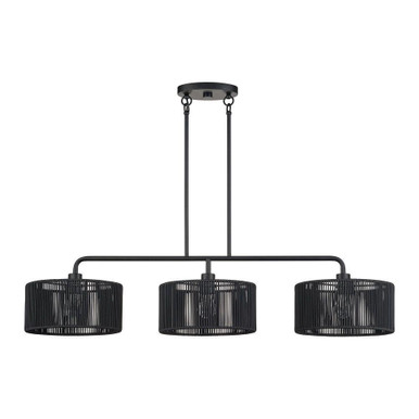 Acordia 3 Light Extra Large Linear Chandelier 19 X 12 Inch Wide by Livex - 49129