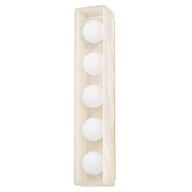 Budnick 5 LED Vanity Light by Hudson Valley - 2325-AGB