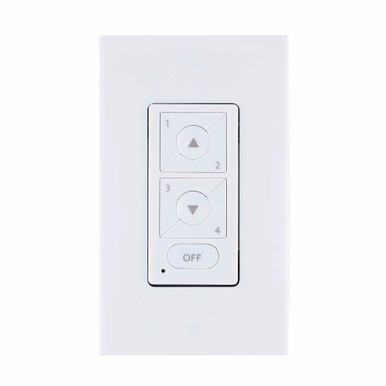 Colorscaping 300W Wall Station Control 4.63 Inch X 1.63 Inch Wide by WAC - LED-WCT-WT