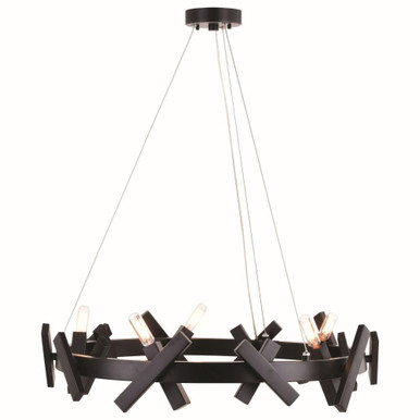 Wells 5 Light Mini Chandelier by Vaxcel - H0264