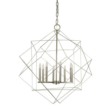 Etoile 8 Light Oversized Chandelier by Framburg - 4708MB_AB