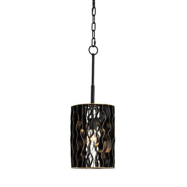 Estela 1 Light Small Pendant by Varaluz - 380M01MBFG