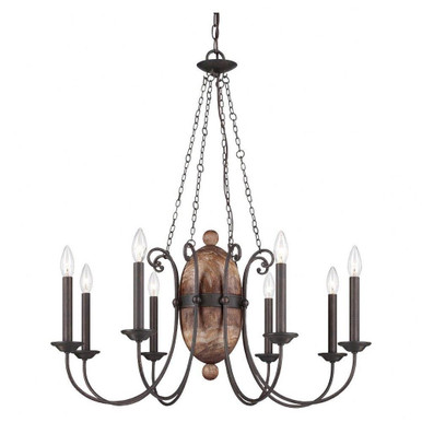 Albero 8 Light Large Chandelier by Eurofase - 25607-017