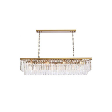Sydney 12 Light Classic Chandelier by Elegant - 1202D60SG/RC