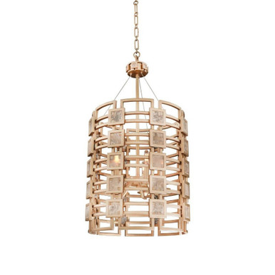 Metropolis 5 Light Small Foyer Chandelier by Kalco - 500650MG