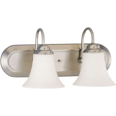 Dupont Two Light Vanity Light by Nuvo - 60/1833
