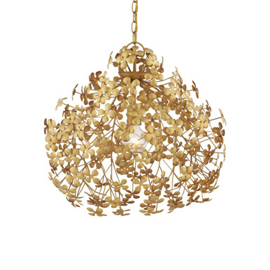 Cloverfield 1 Light Large Pendant by Currey Company - 9000-1088