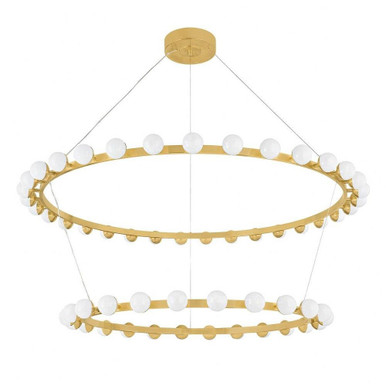 Linus 57 Light Oversized Chandelier by Corbett - 484-61-VB