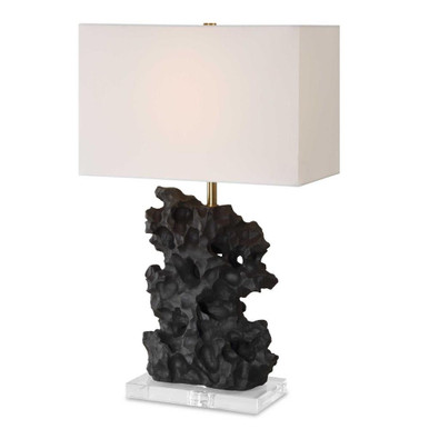 Basalt 1 Light Table Lamp 27.25 x 17 Inches by Uttermost - 30386-1