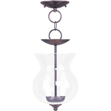 Legacy 2 Light 8.25 Inch Wide Convertible Semi Flush Mount by Livex - 4392-91
