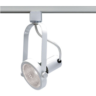 One Light Gimbal Ring Track Head 5 In Wide by 6.25 In High by Nuvo TH224 - TH224