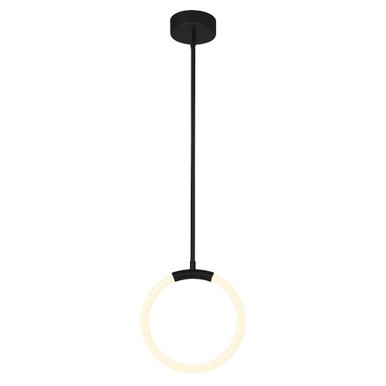 Hoops 12W 1 LED Mini Pendant by CWI - 1273P10