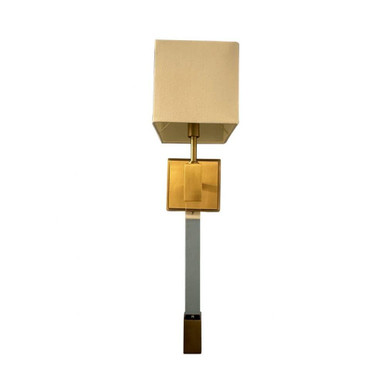 1 Light Square Wall Sconce 23 Inch Tall and 6 Inch Wide by House of Troy - WL307