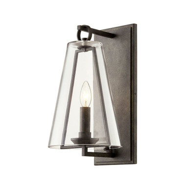 Adamson 1 Light Wall Sconce 15.5 Inch Tall by Troy - B7401-FRN