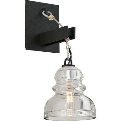 Menlo Park 1 Light Wall Sconce by Troy - B3971-TRN