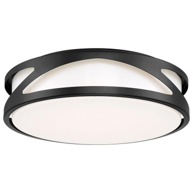 Lucia 16W 3CCT 1 LED 13.75 Inch Wide Flush Mount by Access - 49990LEDDCS-BL/ACR