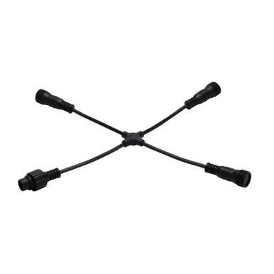 Connector 1.25 Inches Wide by 1.25 Inches High by WAC - 8003-BK