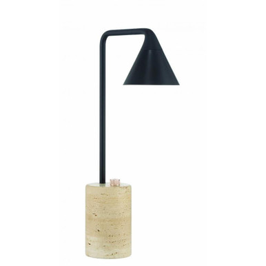 8W 1 LED Table Lamp 21.75 Inches Tall and 8 Inches Wide by George Kovacs - P1853-66A-L