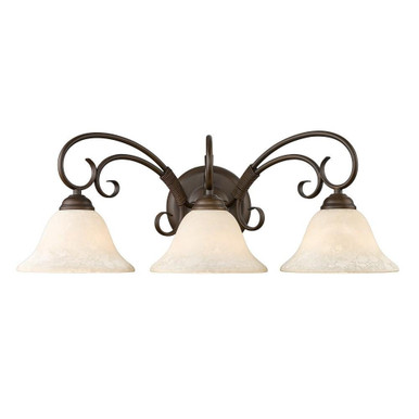Homestead 3 Light Vanity Light by Golden - 8606-BA3