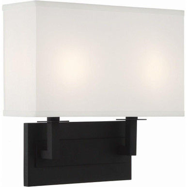 Durham 2 Light Wall Sconce by Crystorama - DUR-A3542