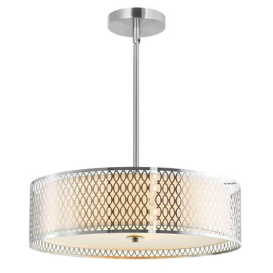 Mikayla 5 Light Medium Chandelier by CWI - 5555P22SN