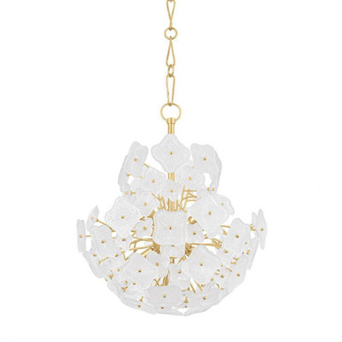 Barrytown 7 Light Chandelier 25.75 Inch and 24 Inch Wide by Hudson Valley - 5606-VGL