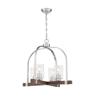Arabel 4 Light Medium Chandelier by Nuvo - 60/6966