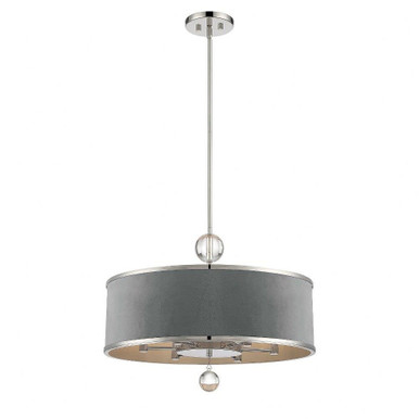 Luxour 6 Light Large Pendant by Minka Metropolitan - N7326-613