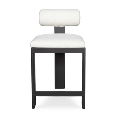 Bolster Back Outdoor Counter Stool 38.5 Inch and 20 Inch Wide by uttermost - 53045