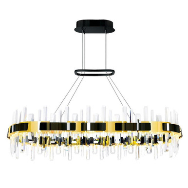 Aya LED Light Oversized Chandelier by CWI - 1592P43-612-RC