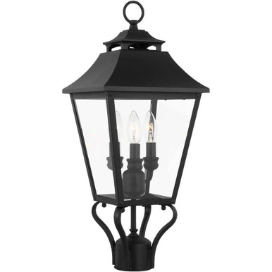 Galena 3 Light Outdoor Small Post Lantern 23.25 x 9.5 by VC Studio - OL14406