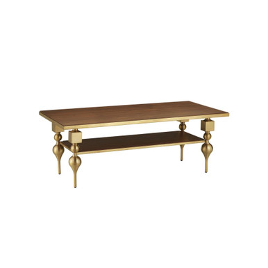 Maeve Cocktail Table 19.5 Inch Tall and 52 Inch Wide by Currey Company - 4000-0214