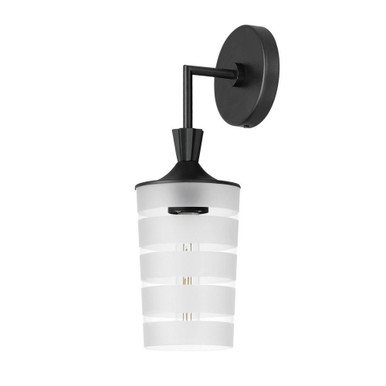 Copacabana 1 Light Outdoor 16 Inch Tall Wall Lantern by Maxim - 12442CLFTBK