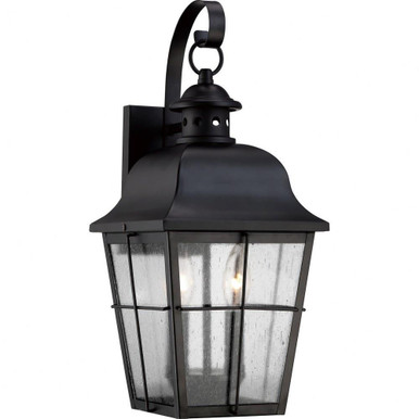 Millhouse 2 Light Outdoor Wall Lantern by Quoizel - MHE8409K