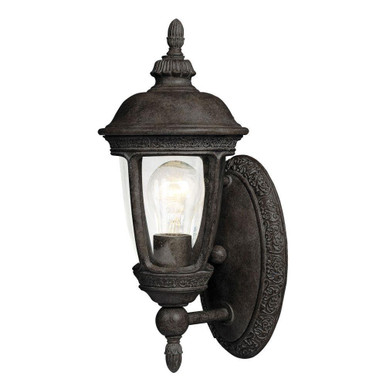 Knob Hill Dc 1 Light Outdoor Wall Lantern by Maxim - 3462CDSE