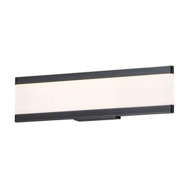 Visor 2 Light Bath Vanity 18 Inches by 4.75 inches high by Maxim - 24752FTBK