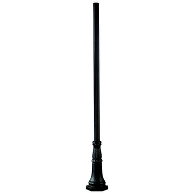 Accessory Outdoor Post in Victorian Style 13 x 96 Inches by Z-Lite - 518P-BK