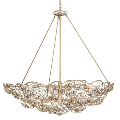 Ethereal Rose 8 Light Oversized Pendant by Varaluz - 500P08HGOB