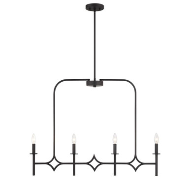 Muncie 4 Light Island Pendant by Minka Lavery - 5037-66A