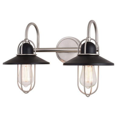Galena 2 Light Bath Vanity 11.5 Inch Tall and 18 Inch Wide by Vaxcel - W0402