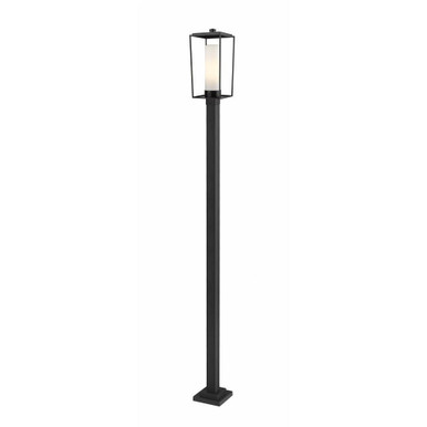 Sheridan 1 Light Outdoor Post Mount 116.25 x 10 In by Z-Lite - 595PHBS-536P-BK
