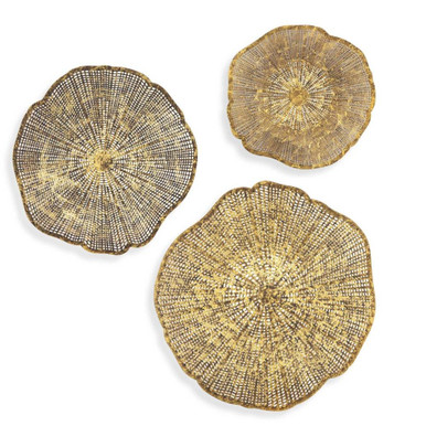 Radiance 23 Inch Wall Decor (Set of 3) by Uttermost - 04370