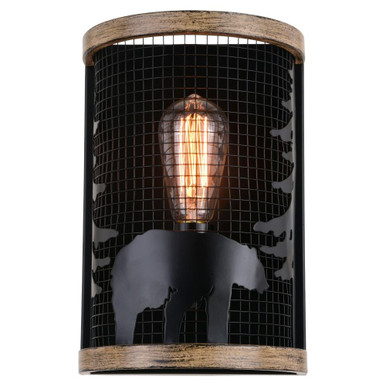Kodiak 1 Light Wall Sconce by Vaxcel - W0408