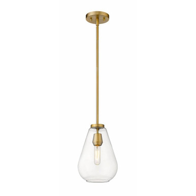 Ayra 1 Light Small Pendant by Z-Lite 488P8-OBR - 488P8-OBR