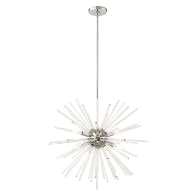 Utopia 8 Light Medium Chandelier by Livex - 41256
