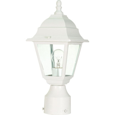 Briton One Light Outdoor Post Lantern 6 Inch by 14 Inch High by Nuvo - 60/546