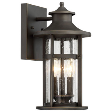 Highland Ridge 3 Light Candle Style Outdoor Wall Lantern by Minka Lavery - 72552-143C