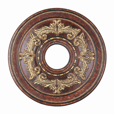 Versailles Ceiling Medallion 18 Inch Wide by 1.5 Inch Tall by Livex - 8205-63