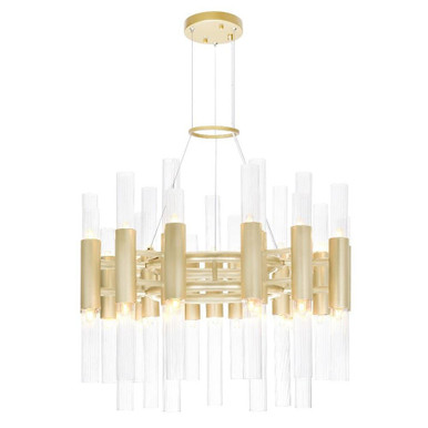 Orgue 42 LED Light Small Chandelier by CWI - 1120P20-42-602